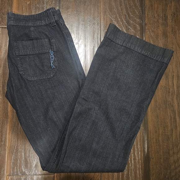 Genetic Denim Dark Blue Straight Leg Jeans - Picture 6 of 8